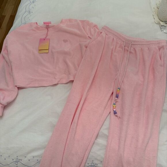 Stoney Clover x Target Pink Terrycloth Sweatsuit - Picture 4 of 6